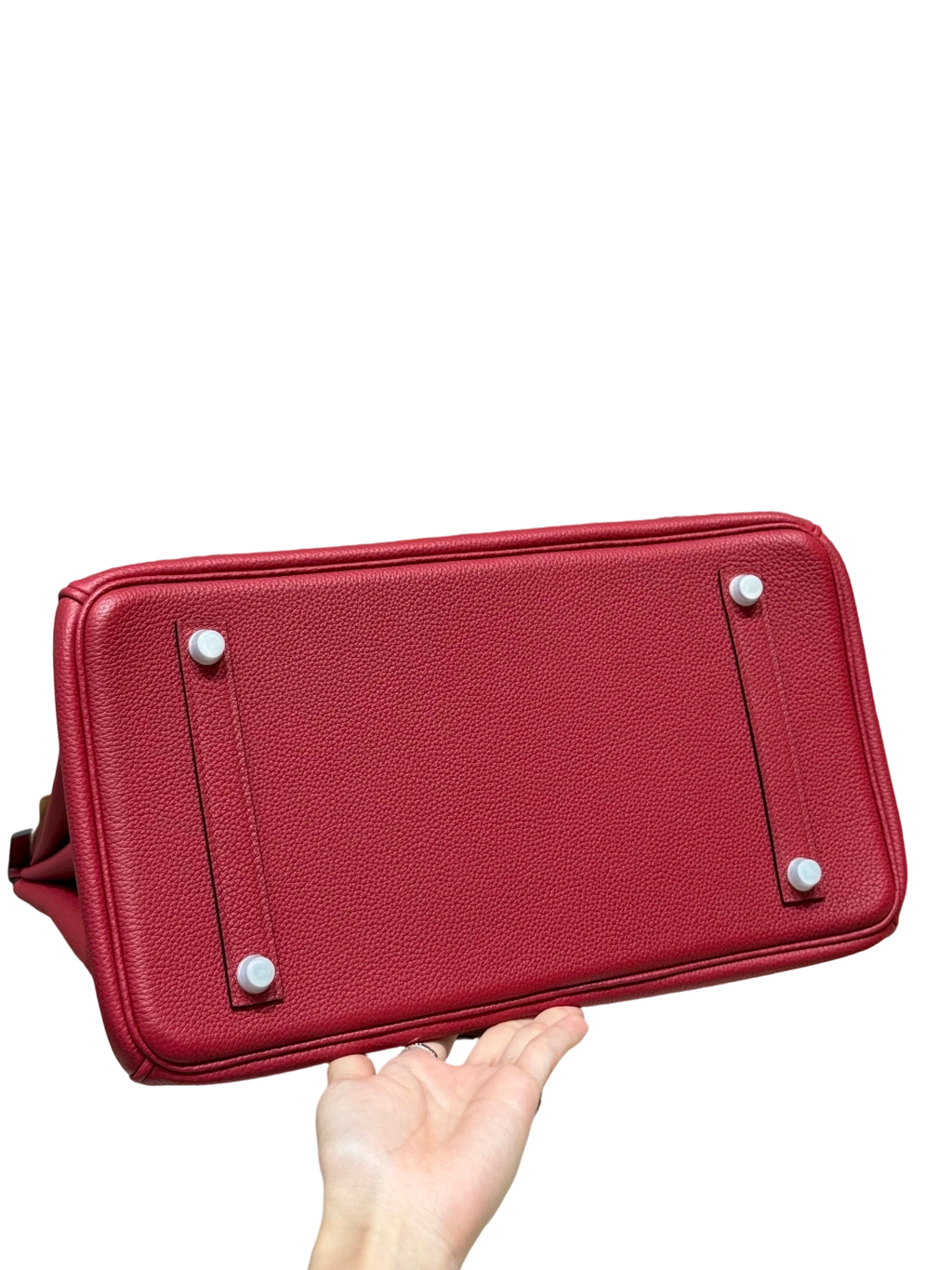 Birkin  Togo – Ruby Red | Palladium