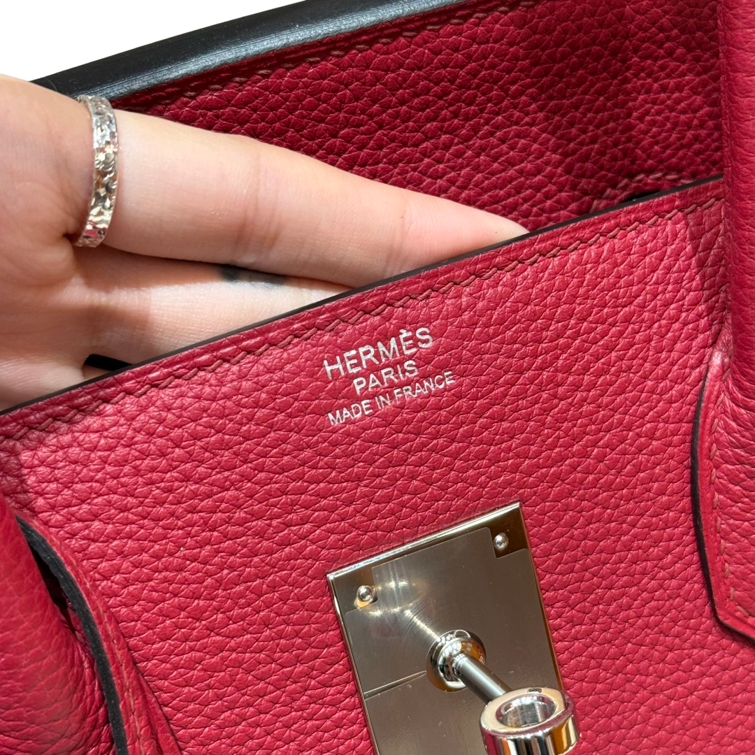Birkin  Togo – Ruby Red | Palladium