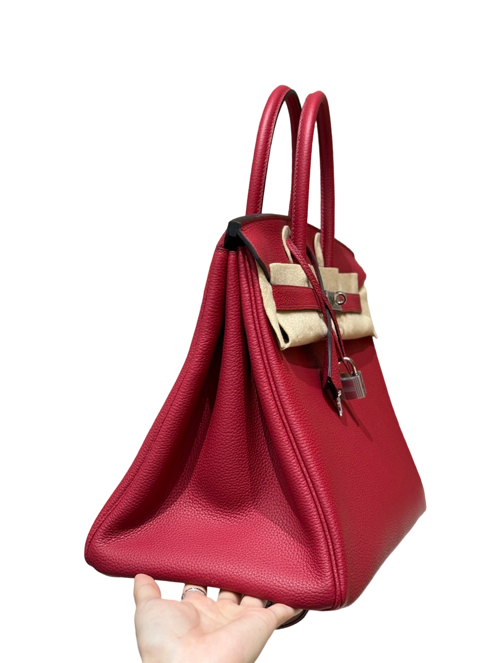 Birkin  Togo – Ruby Red | Palladium