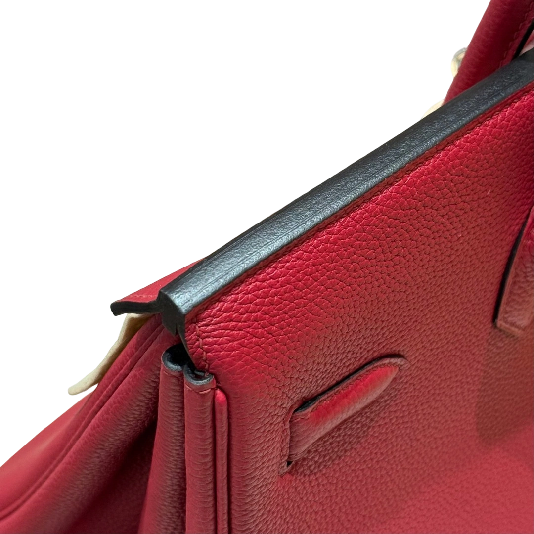 Birkin  Togo – Ruby Red | Palladium