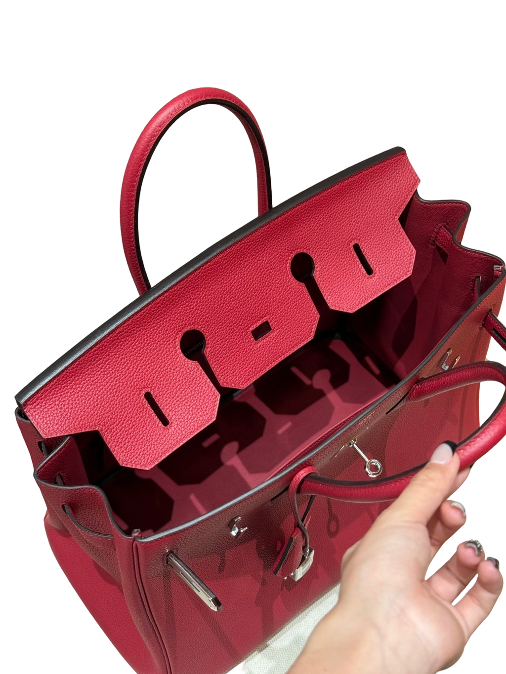Birkin  Togo – Ruby Red | Palladium