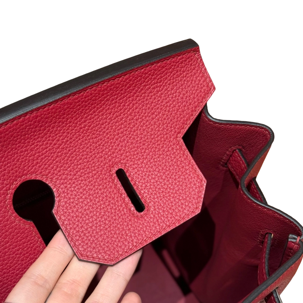 Birkin  Togo – Ruby Red | Palladium