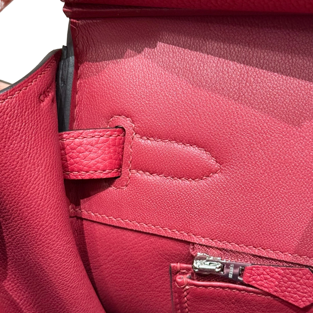 Birkin  Togo – Ruby Red | Palladium