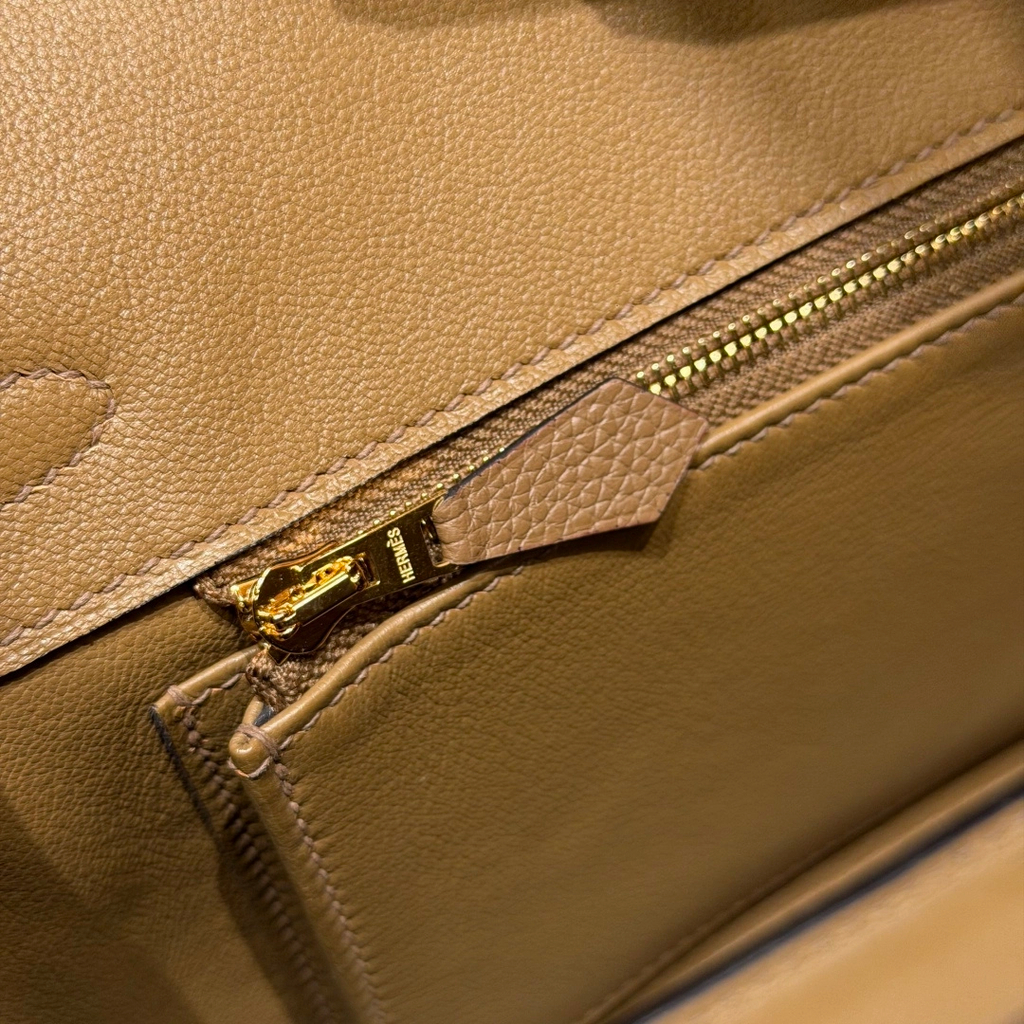 Birkin  Togo  – Weimaraner Beige | Gold-Plated