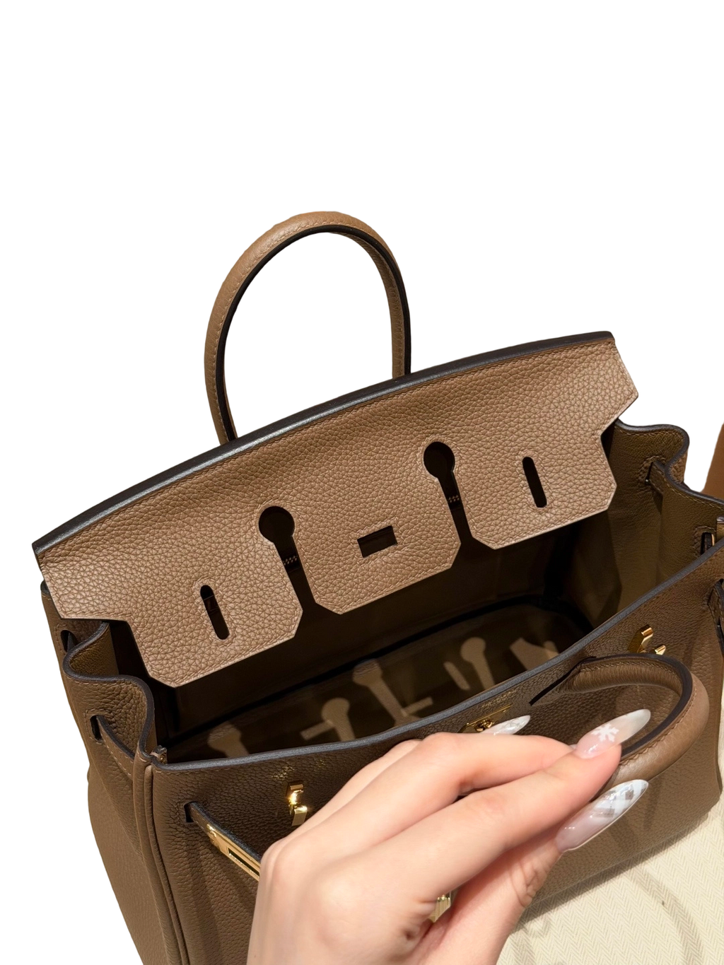 Birkin  Togo  – Weimaraner Beige | Gold-Plated
