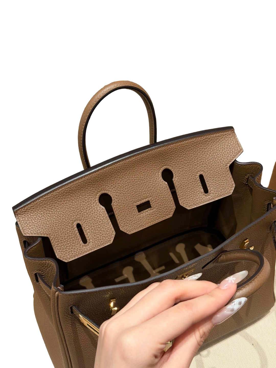 Birkin  Togo  – Weimaraner Beige | Gold-Plated