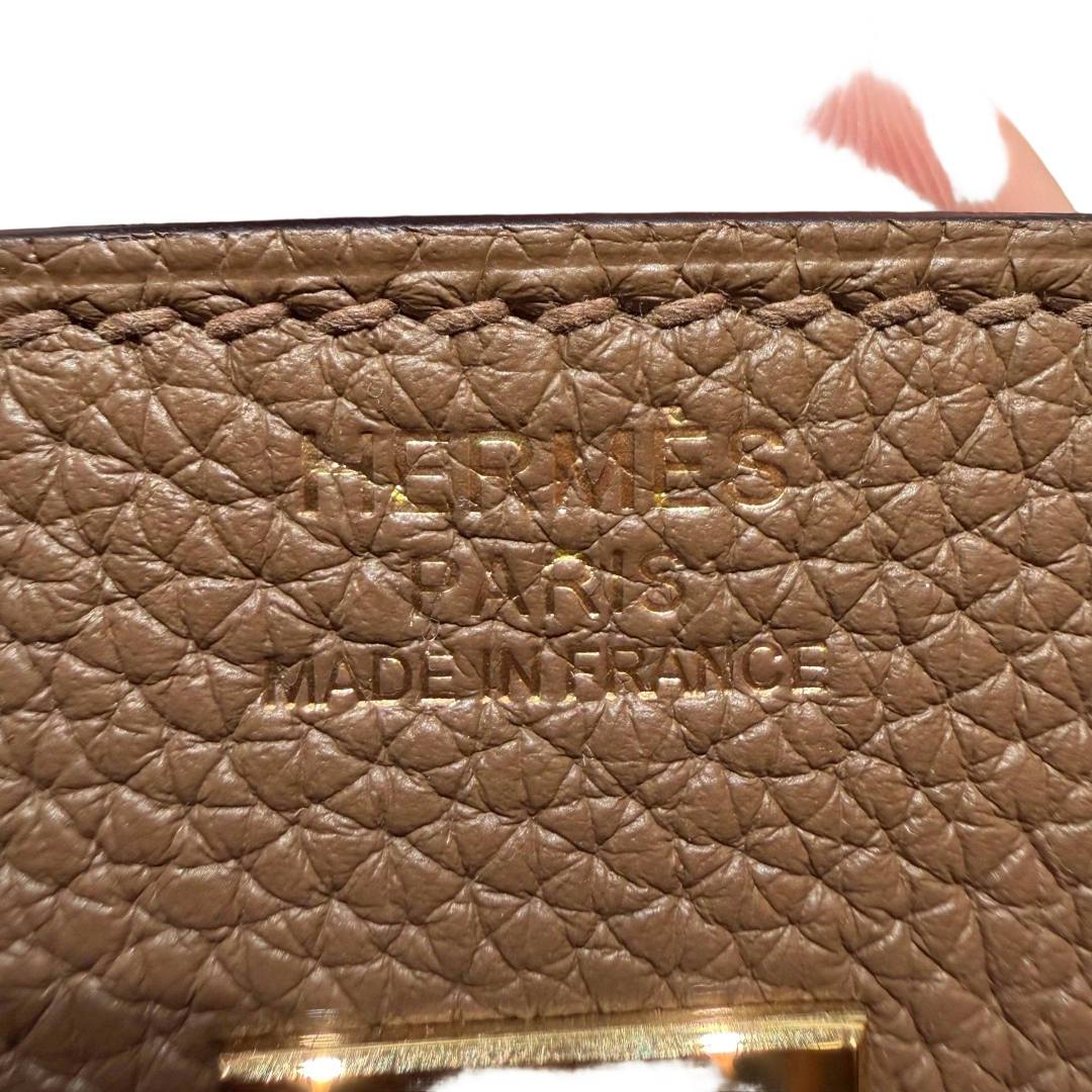 Birkin  Togo  – Weimaraner Beige | Gold-Plated