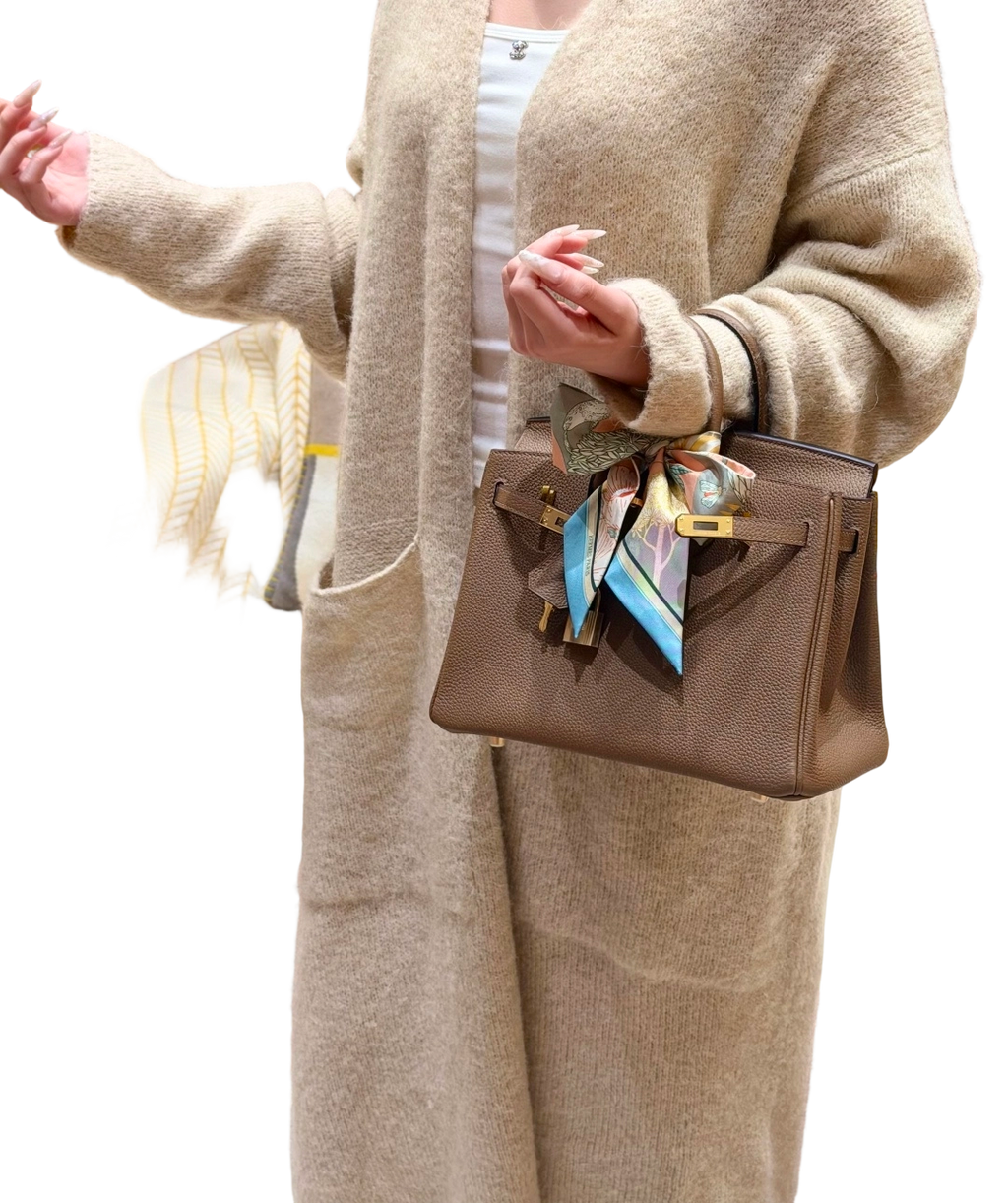 Birkin  Togo  – Weimaraner Beige | Gold-Plated
