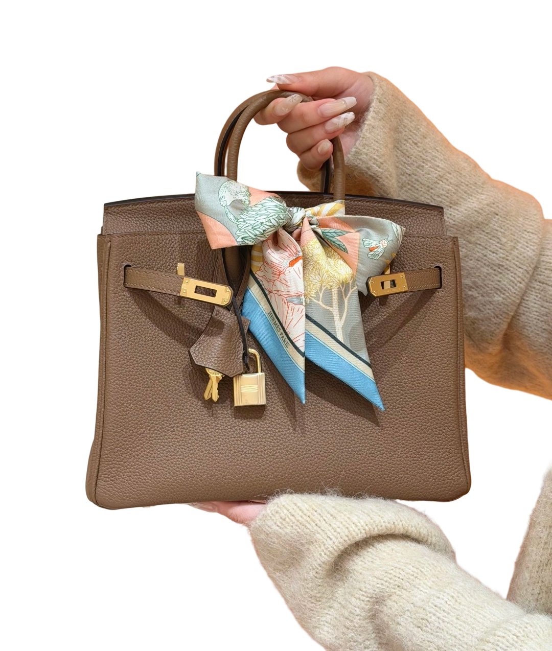 Birkin  Togo  – Weimaraner Beige | Gold-Plated
