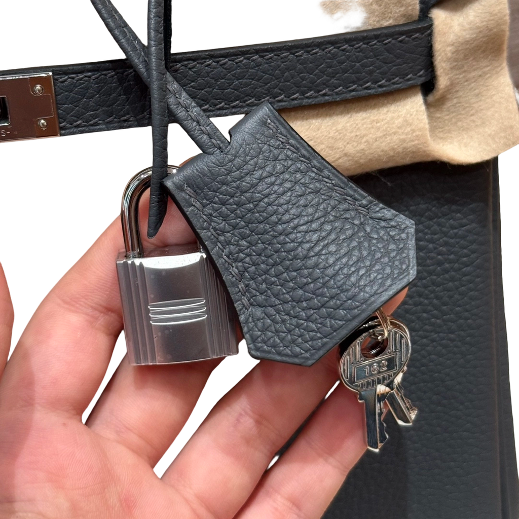 Birkin  Togo – Mist Grey | Palladium