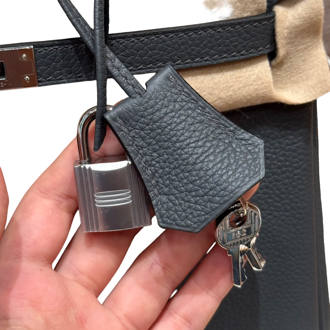 Birkin  Togo – Mist Grey | Palladium