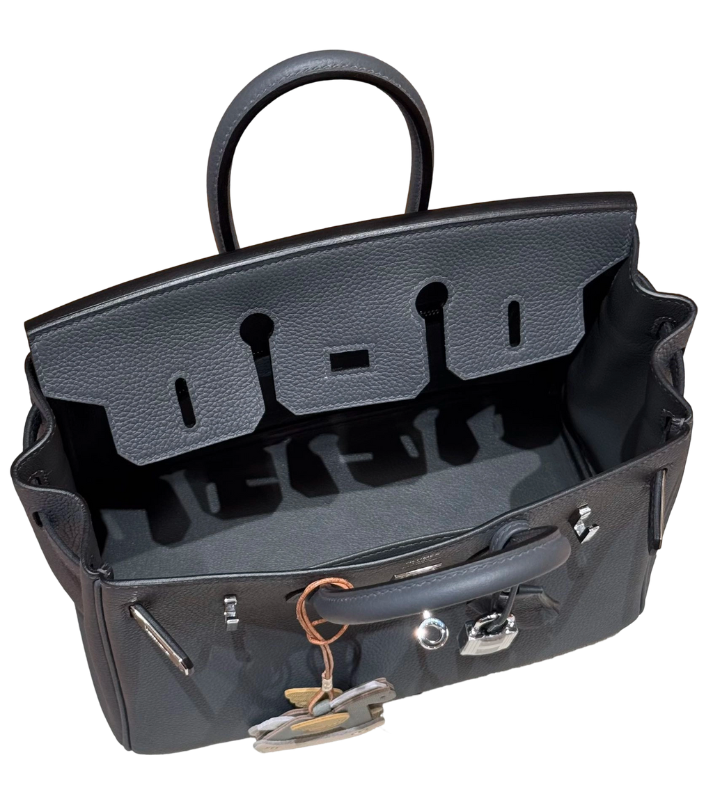Birkin  Togo – Mist Grey | Palladium