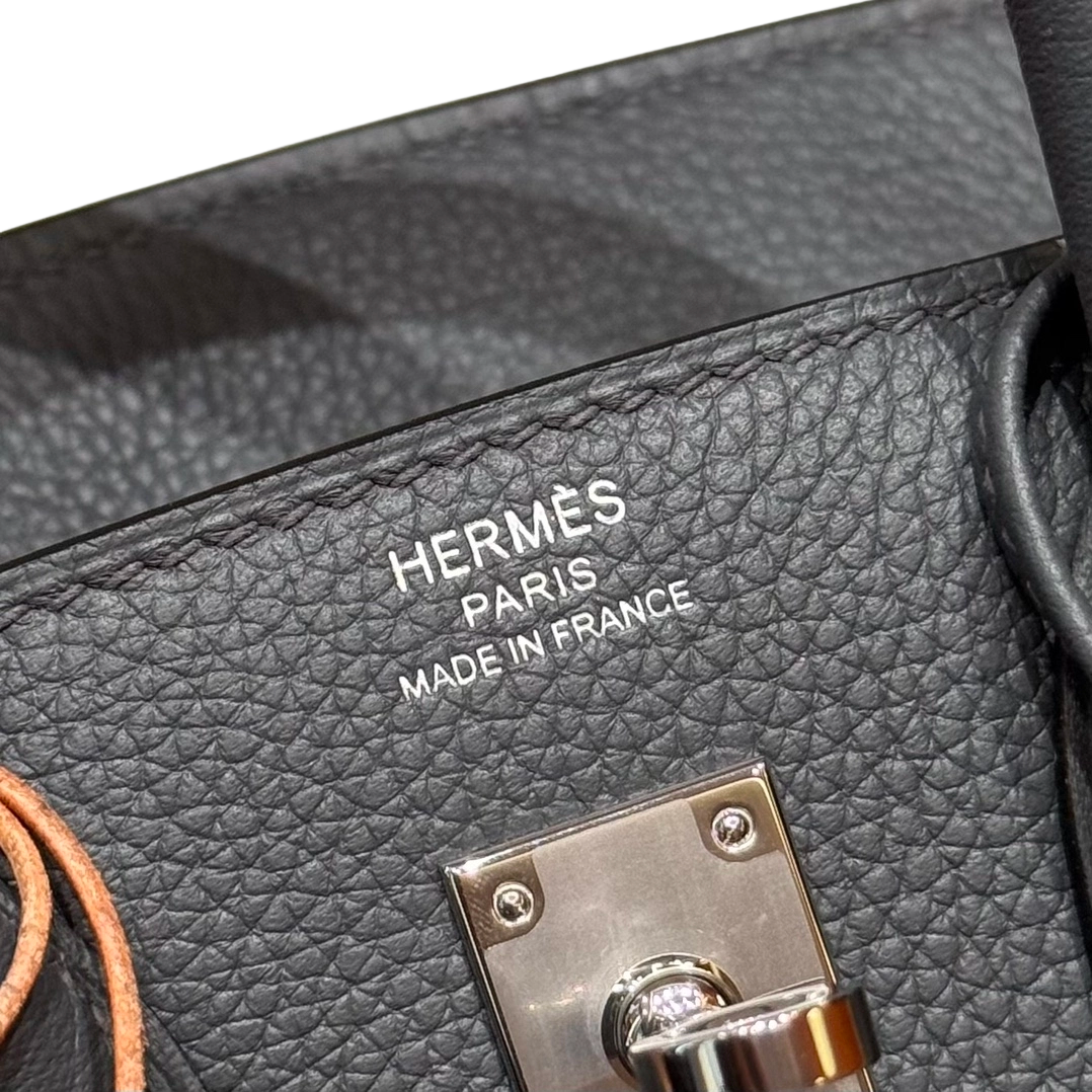 Birkin  Togo – Mist Grey | Palladium
