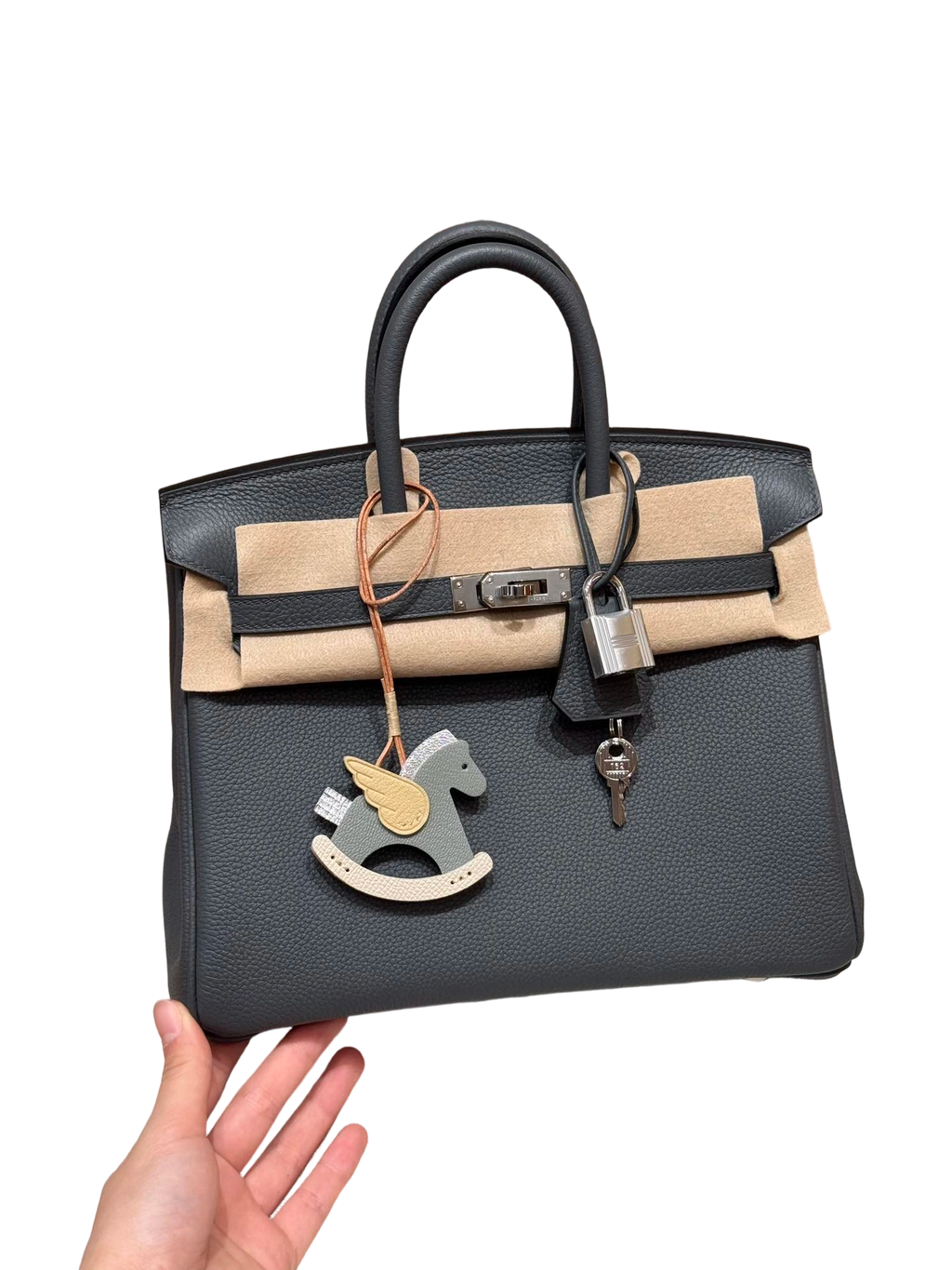 Birkin  Togo – Mist Grey | Palladium