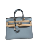 Birkin  Togo – Bleu Lin | Palladium