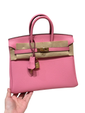 Birkin  Togo – Bubblegum Pink | Gold-Plated