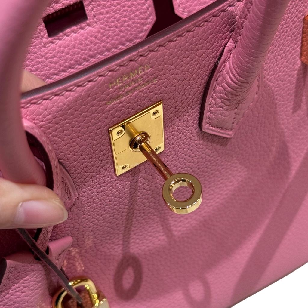 Birkin  Togo – Bubblegum Pink | Gold-Plated
