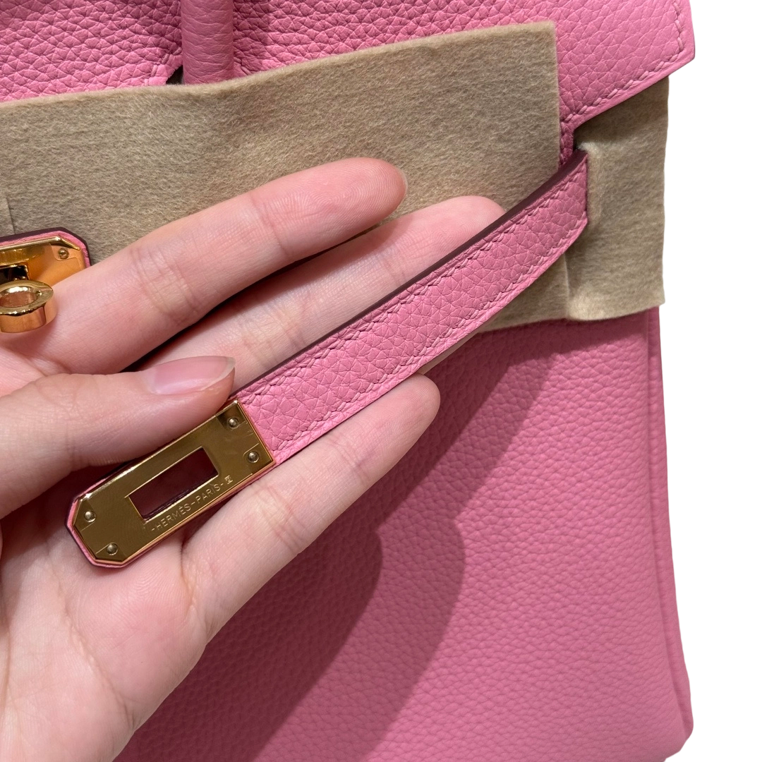 Birkin  Togo – Bubblegum Pink | Gold-Plated