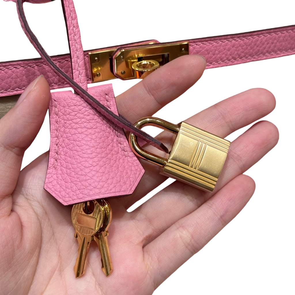 Birkin  Togo – Bubblegum Pink | Gold-Plated