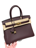 Birkin  Togo  – Saddle Red | Gold-Plated
