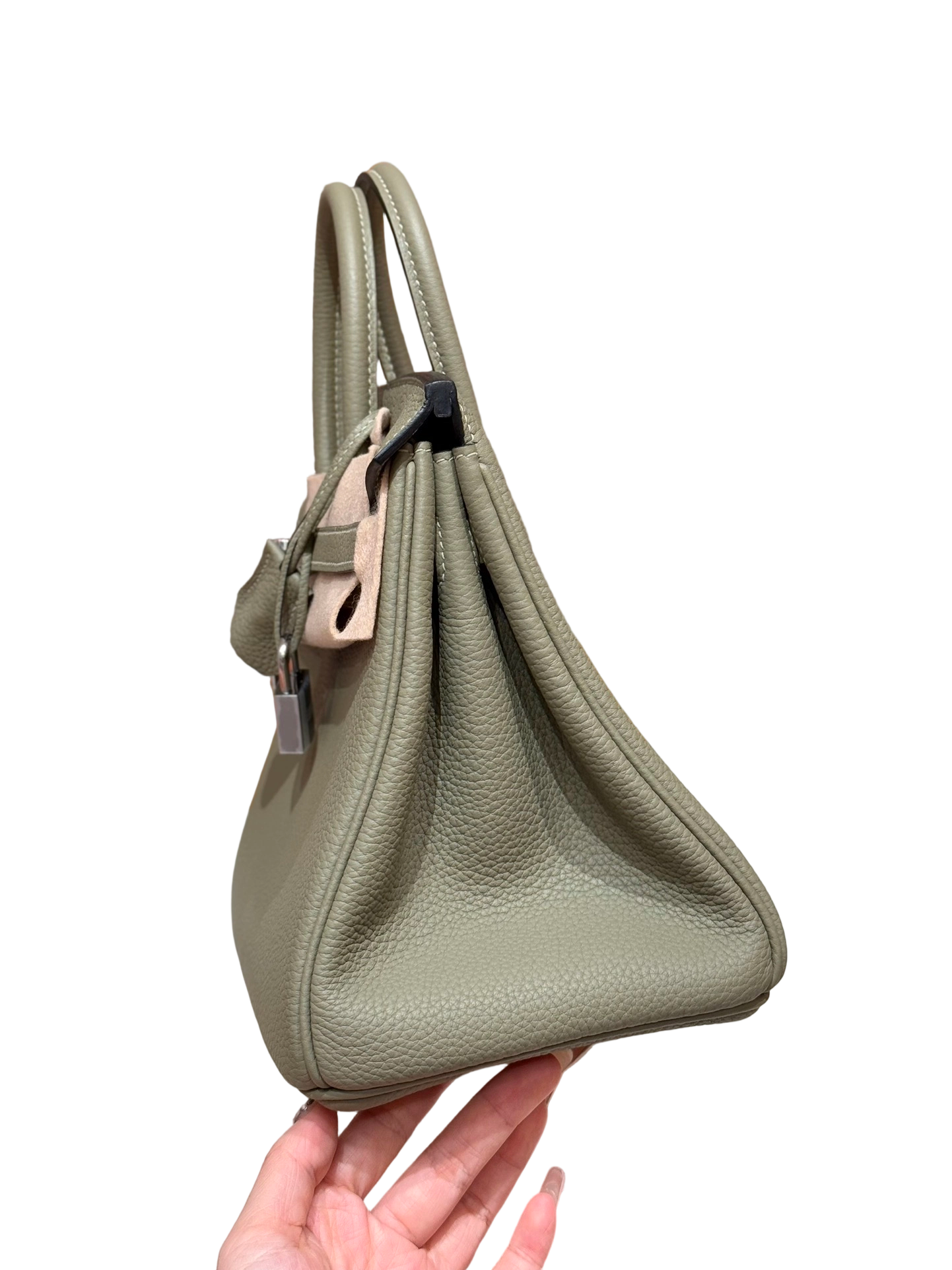 Birkin  Togo – Sage Green | Palladium