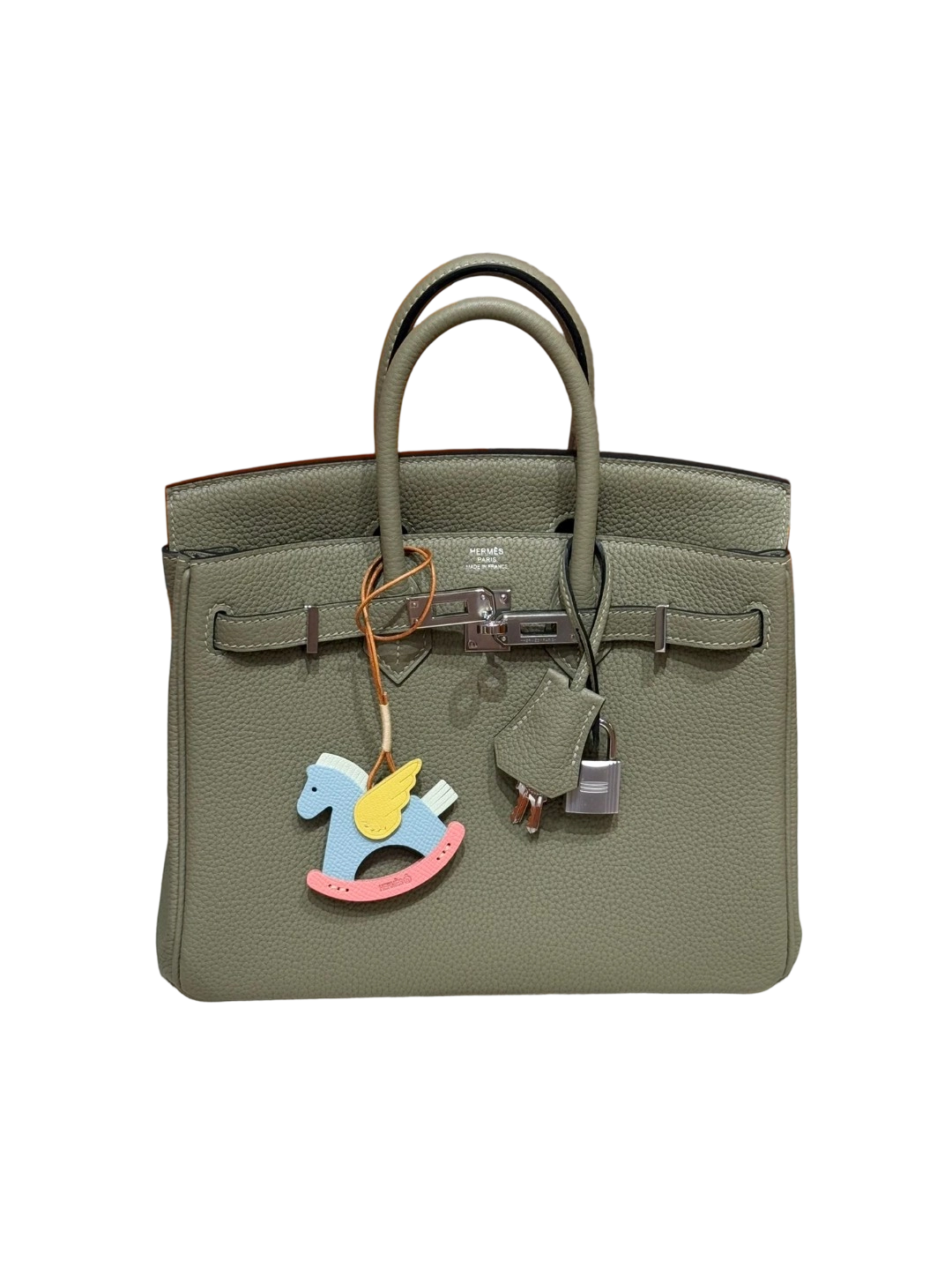 Birkin  Togo – Sage Green | Palladium