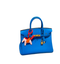 Birkin  Togo – Bleu Zanzibar | Gold-Plated