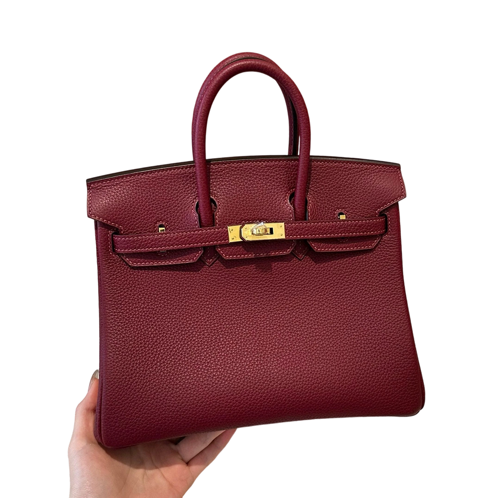 Birkin  Togo – Bordeaux Red | Gold-Plated