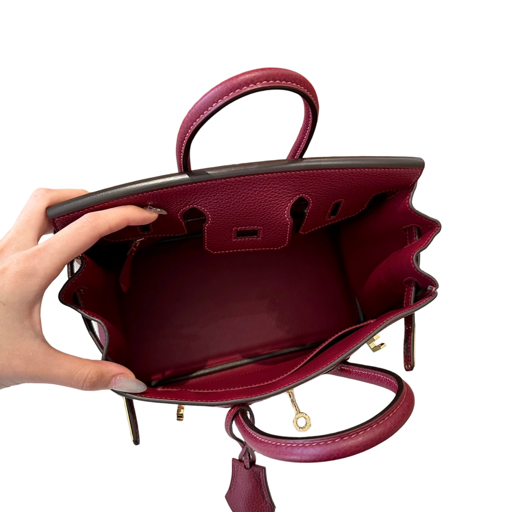 Birkin  Togo – Bordeaux Red | Gold-Plated