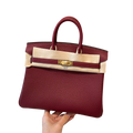 Birkin  Togo – Bordeaux Red | Gold-Plated