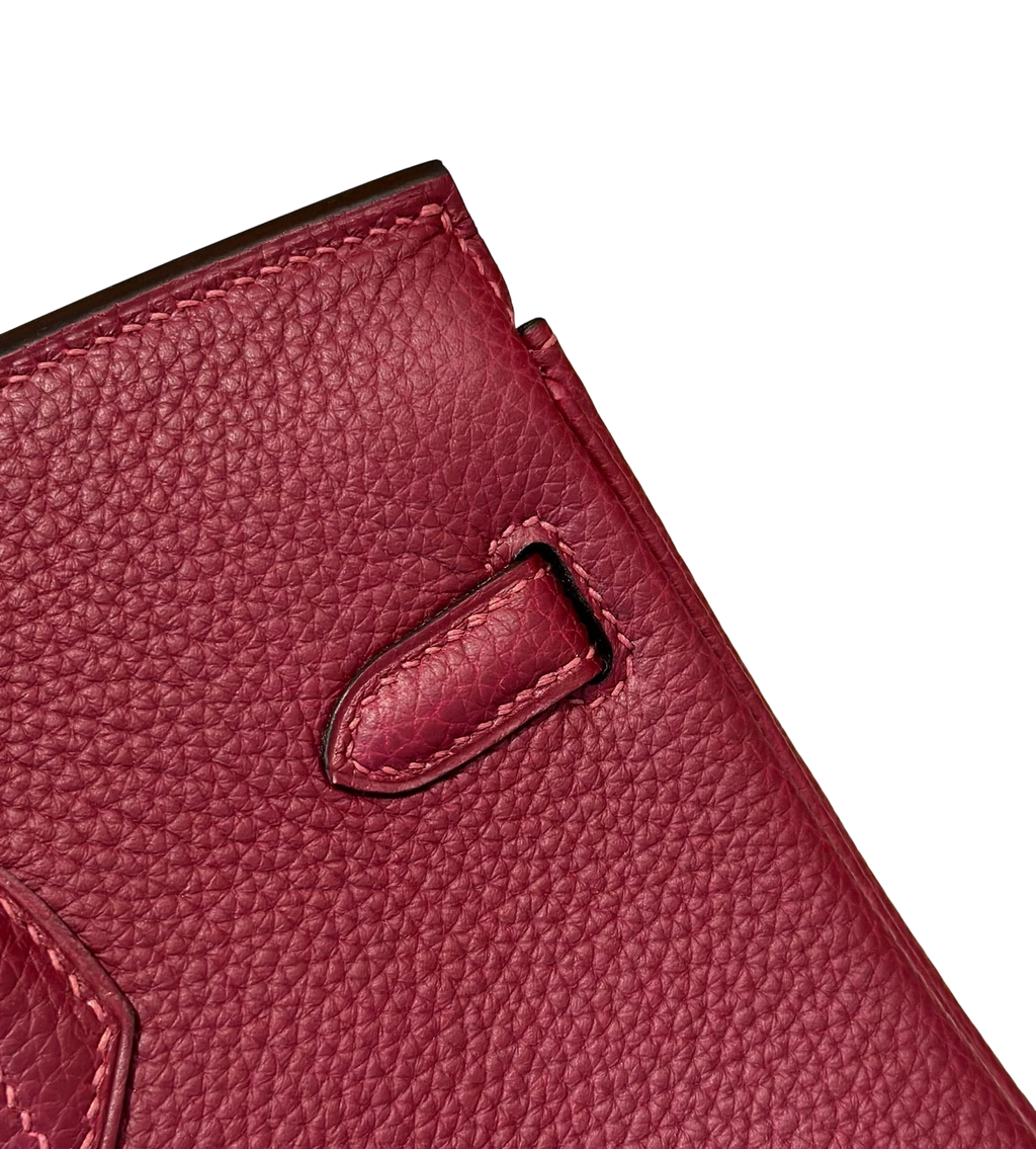 Birkin  Togo – Bordeaux Red | Gold-Plated