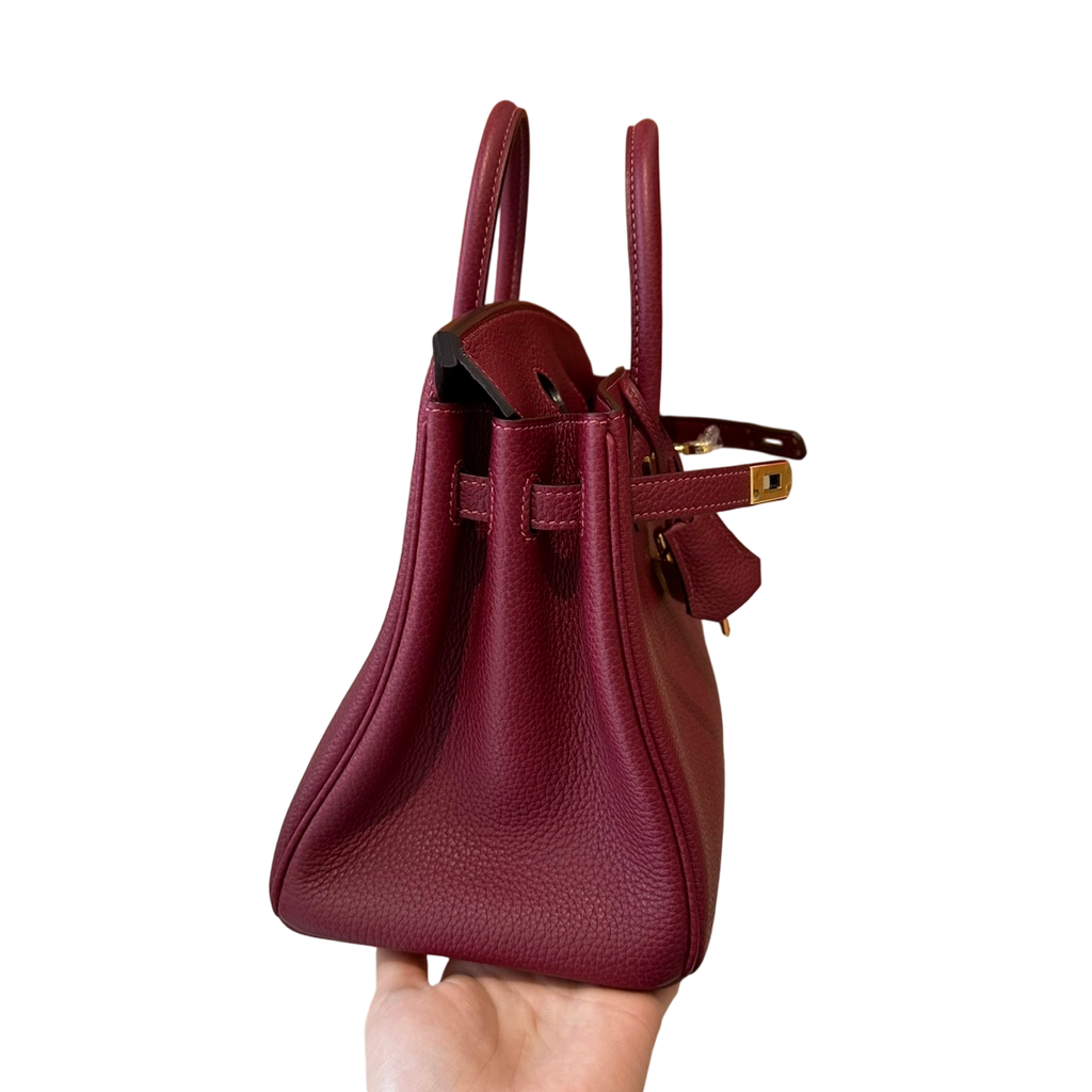 Birkin  Togo – Bordeaux Red | Gold-Plated