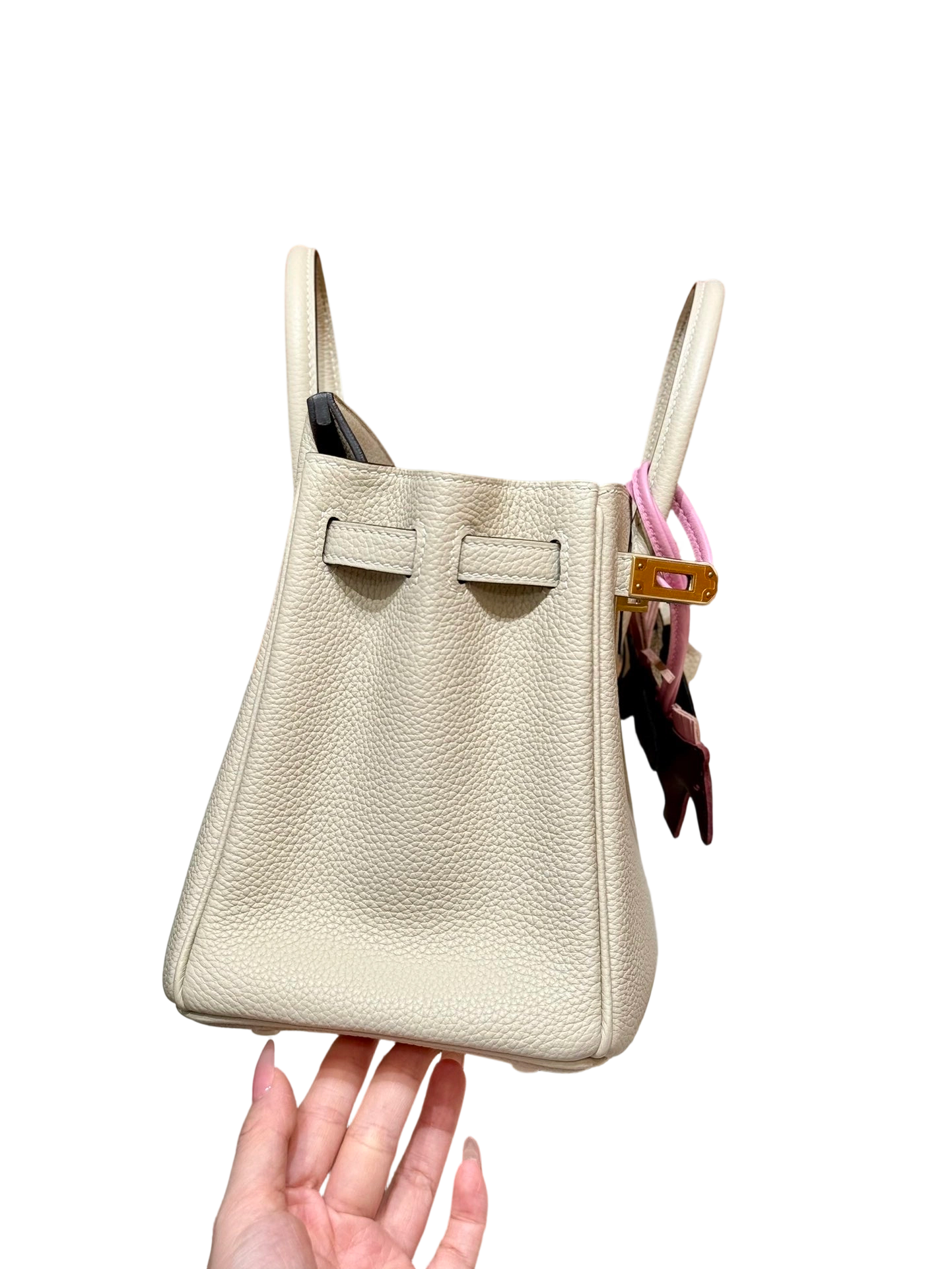 Birkin  Togo – Cream White | Gold-Plated