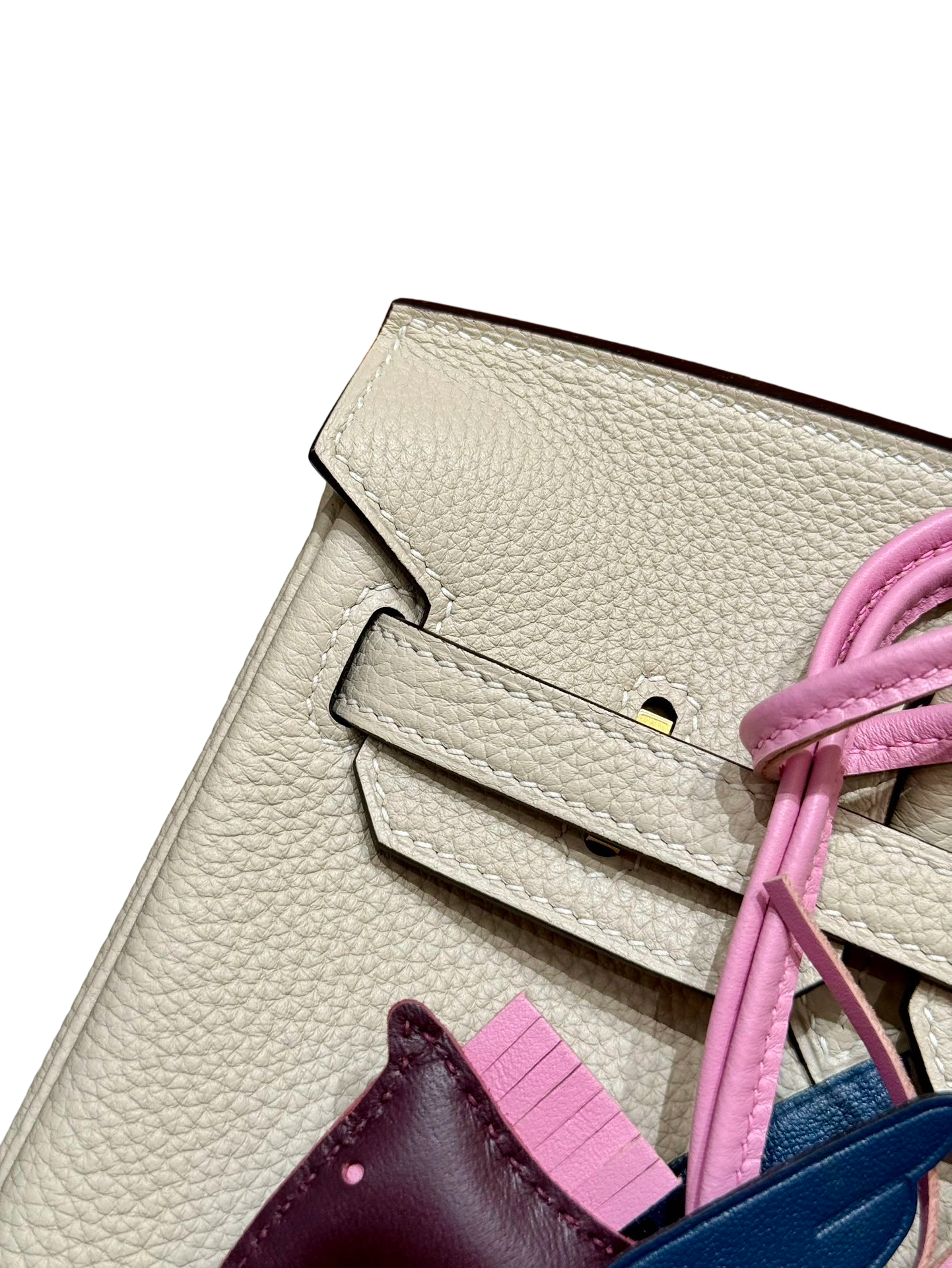 Birkin  Togo – Cream White | Gold-Plated