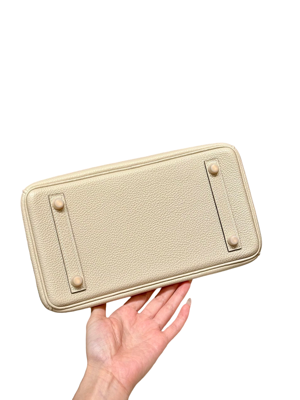 Birkin  Togo – Cream White | Gold-Plated