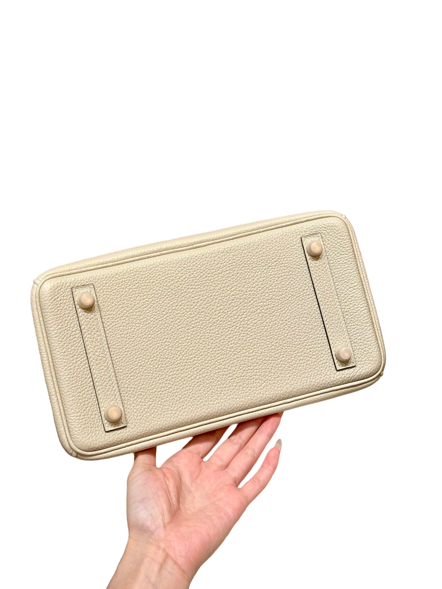 Birkin  Togo – Cream White | Gold-Plated