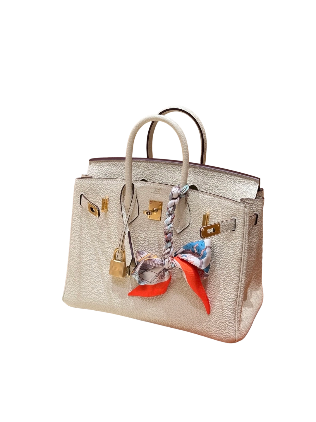 Birkin  Togo – Cream White | Gold-Plated