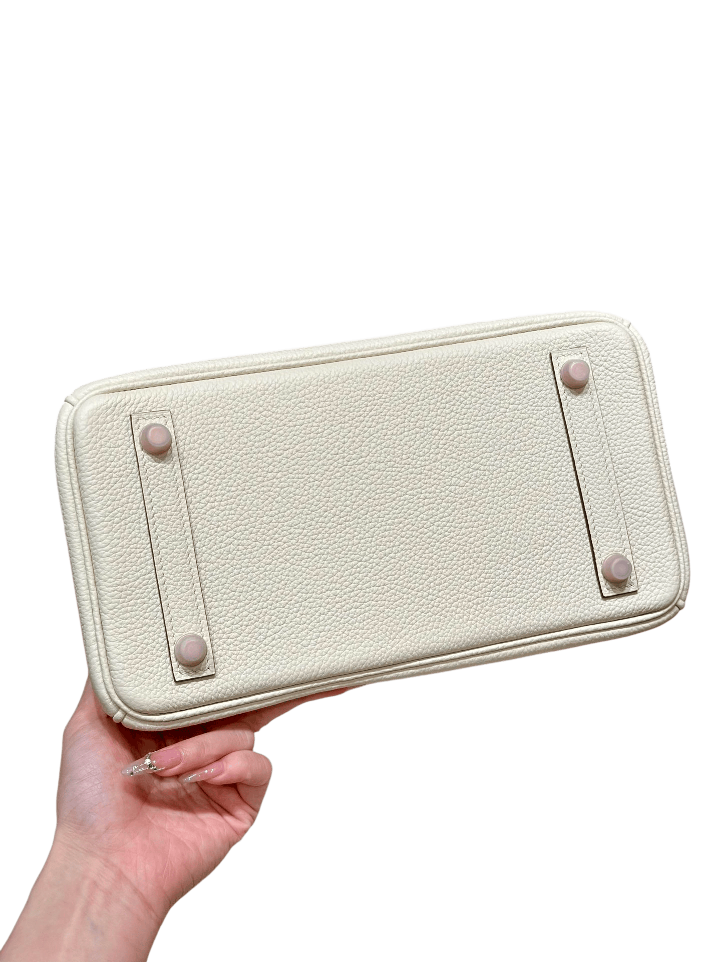 Birkin  Togo – Cream White | Rose Gold-Plated