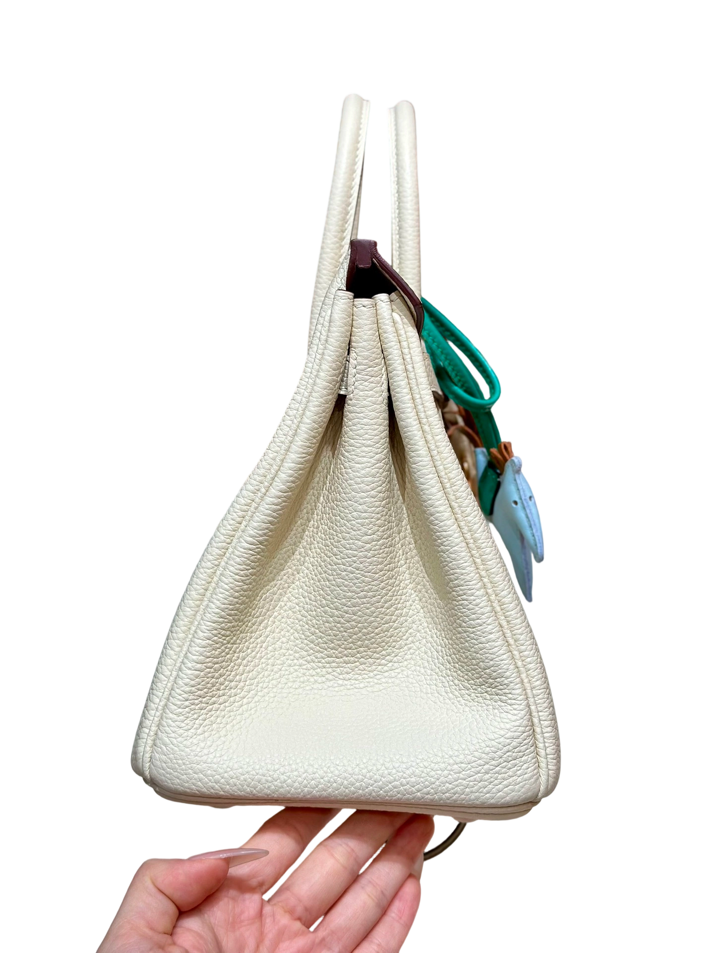 Birkin  Togo – Cream White | Rose Gold-Plated