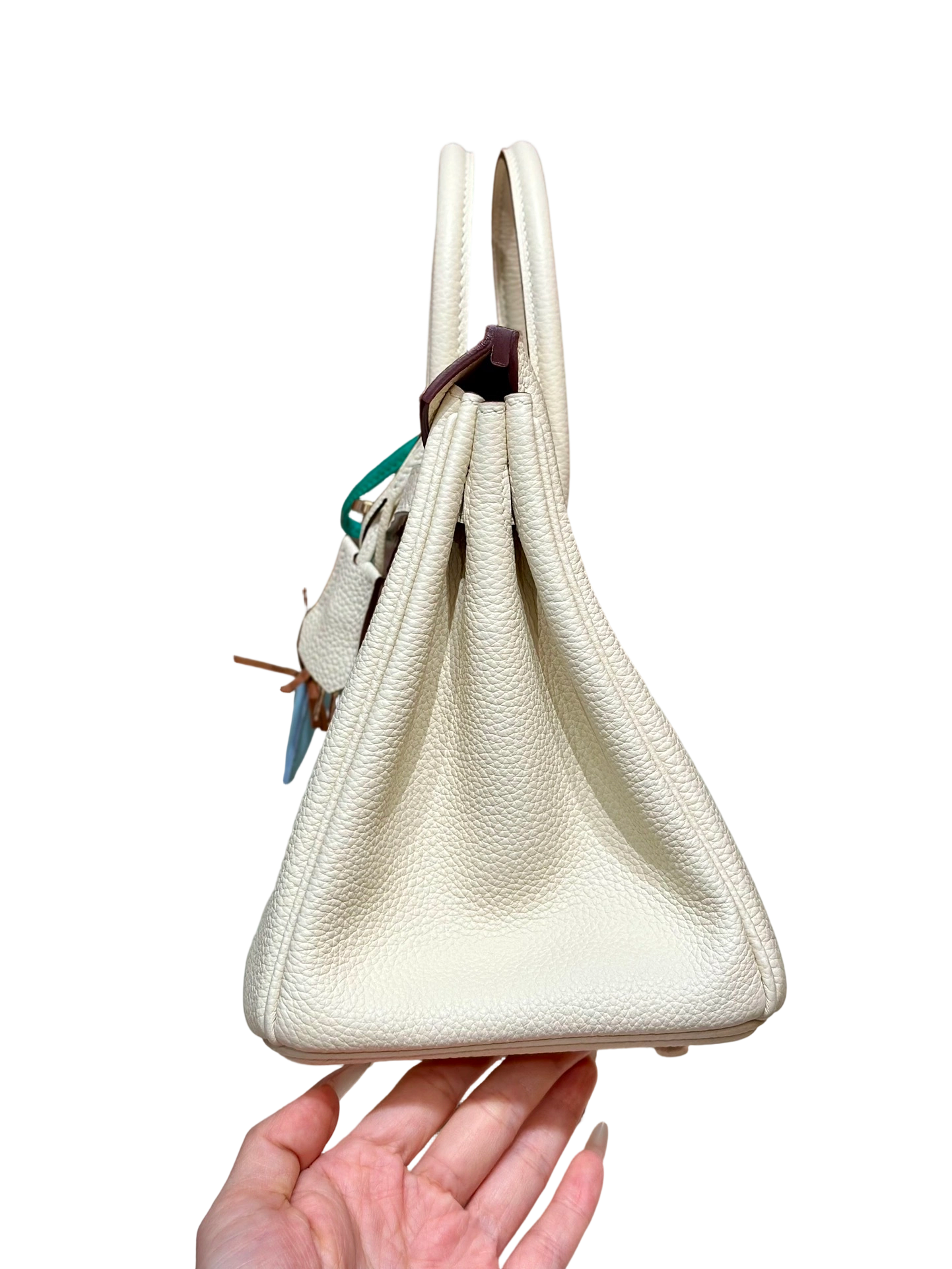 Birkin  Togo – Cream White | Rose Gold-Plated