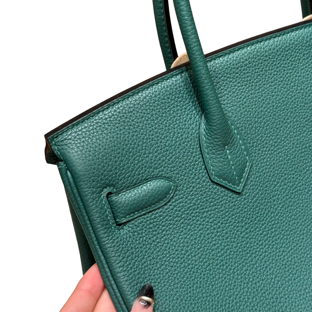 Birkin  Togo – Peacock Green | Gold-Plated
