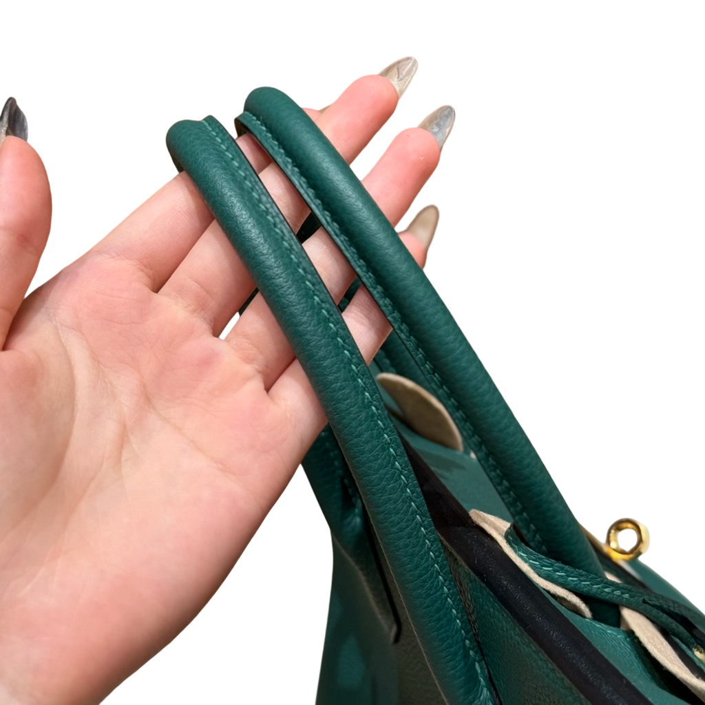 Birkin  Togo – Peacock Green | Gold-Plated