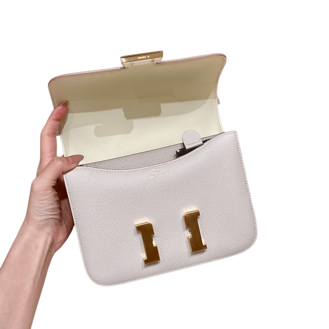 Constance  Epsom – Craie| Gold-Plated