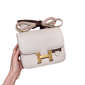Constance  Epsom – Craie| Gold-Plated