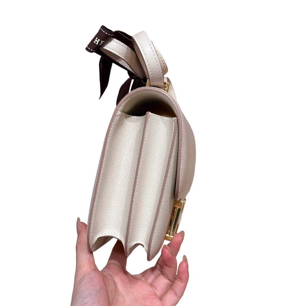 Constance  Epsom – Craie| Gold-Plated