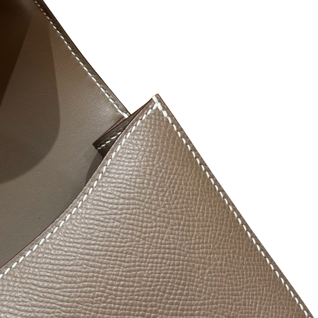 Constance  Epsom  – Etoupe | Gold-Plated