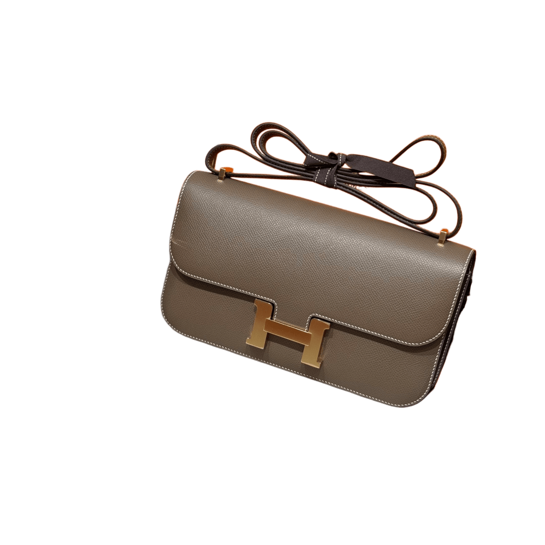 Constance  Epsom  – Etoupe | Gold-Plated