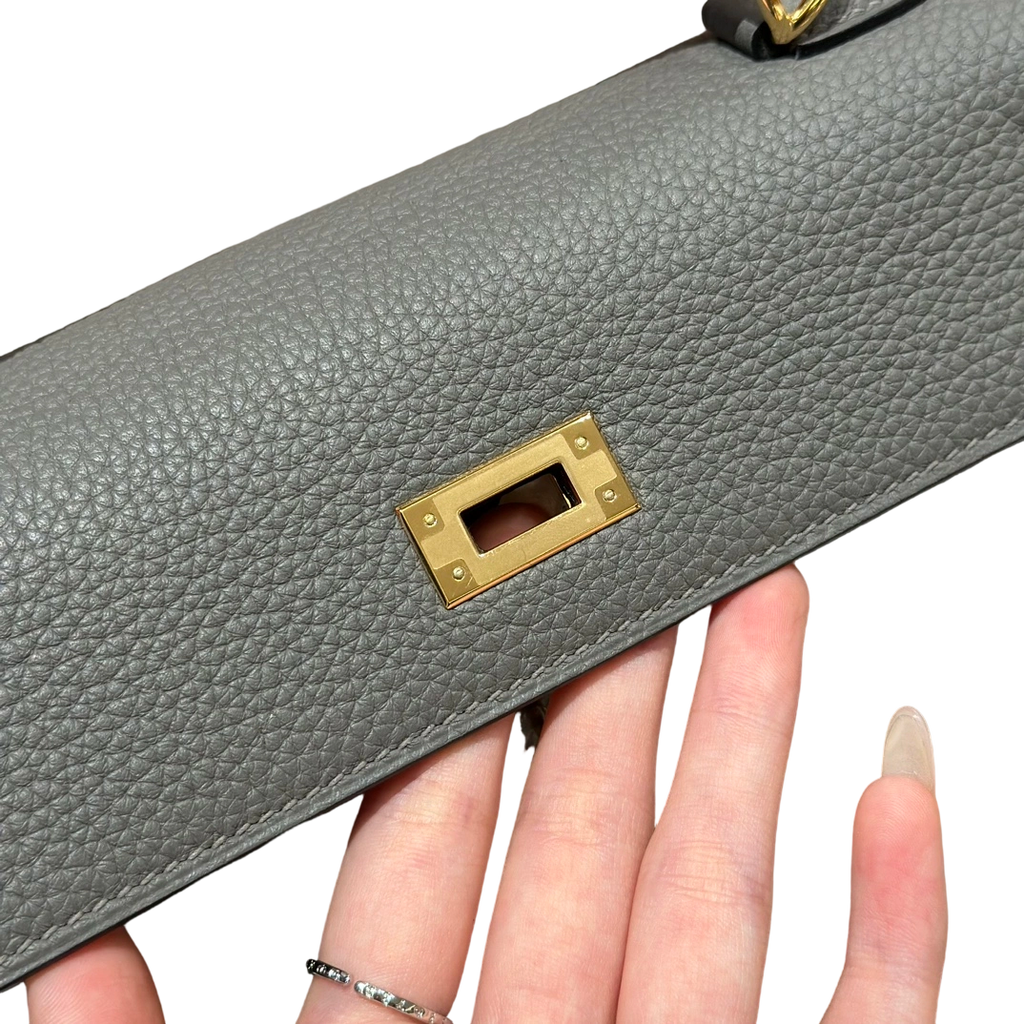 Kelly  Togo – Storm Cloud Grey | Gold-Plated