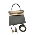 Kelly  Togo – Storm Cloud Grey | Gold-Plated