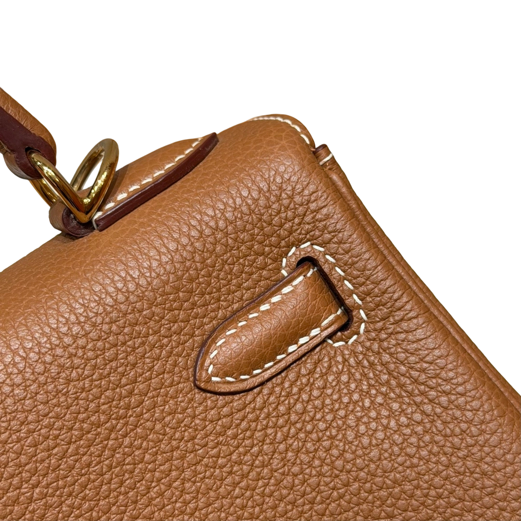 Kelly  Togo – Gold Brown | Gold-Plated